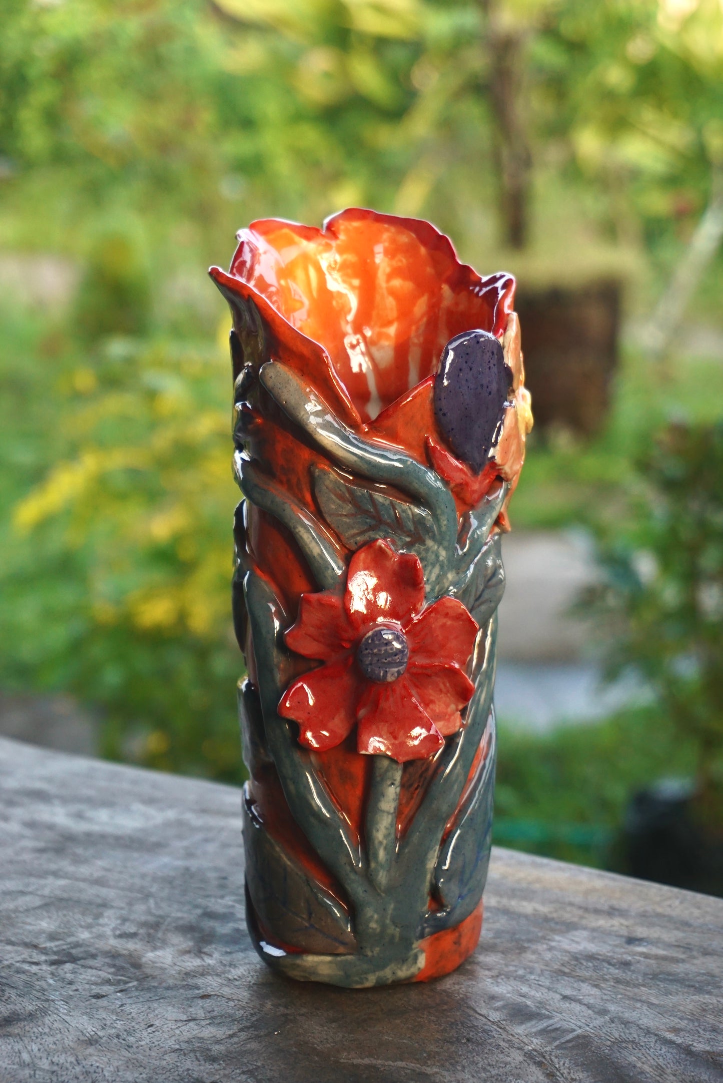 Mother’s Garden 3D flowers vase