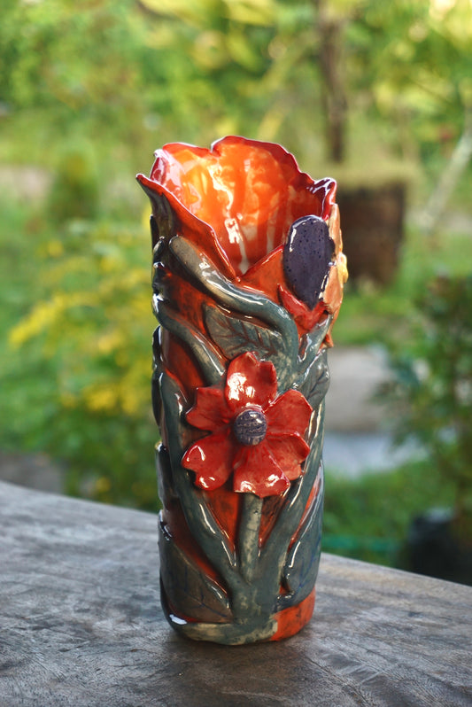 Mother’s Garden 3D flowers vase