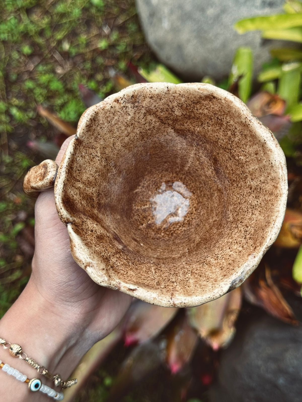 Tropical Rustic Shroom Ubud Bali Mug