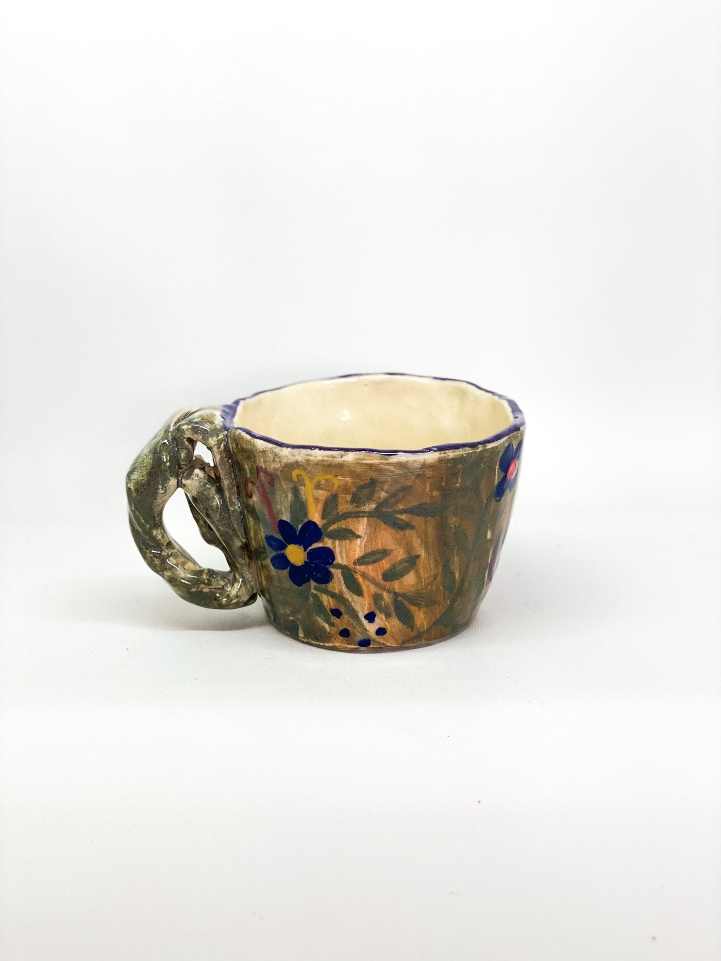 Backyard garden tea cup - Mother’s garden series