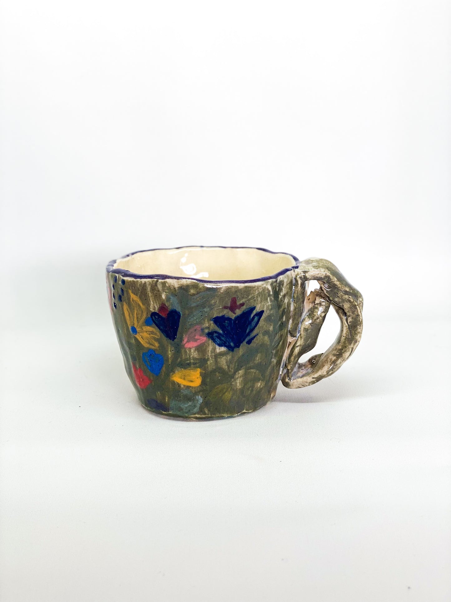 Backyard garden tea cup - Mother’s garden series